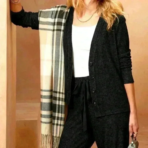 Banana Republic Brushed Marled Cardigan - Picture 6 of 15